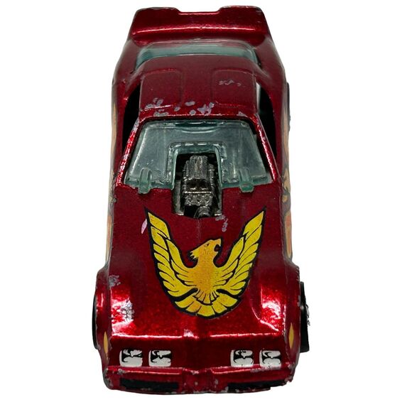 Pontiac Firebird Hot Wheels Funny Car Diecast Car Trans Am Red Vintage Vehicle - Picture 3 of 9